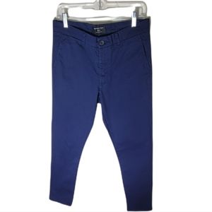 Matchstick Argus blue chino pants men's size 32 casual flat front
